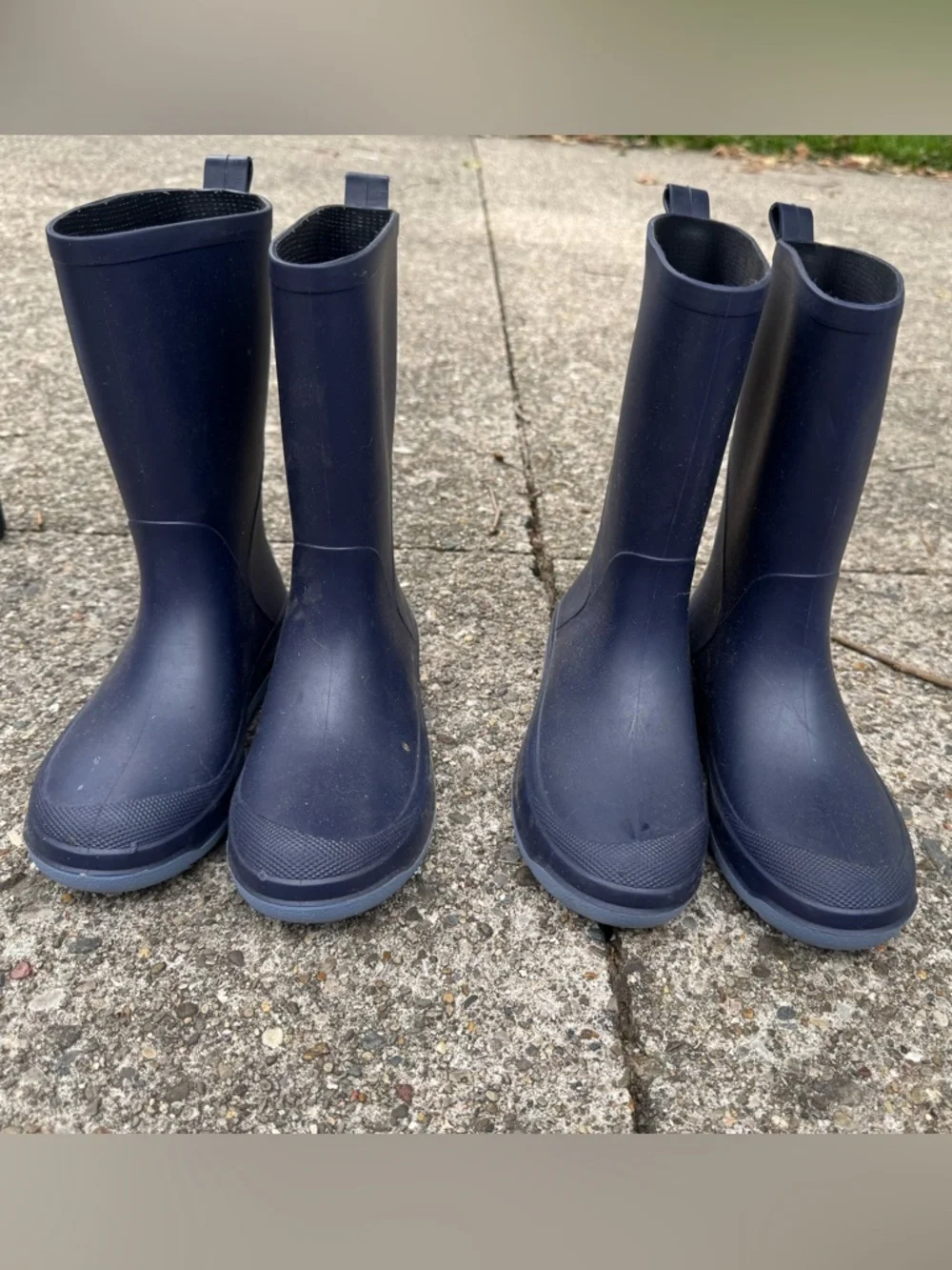 Cat & Jack Navy Blue Kids Rain Boots